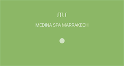 Desktop Screenshot of medina-spa-marrakech.com